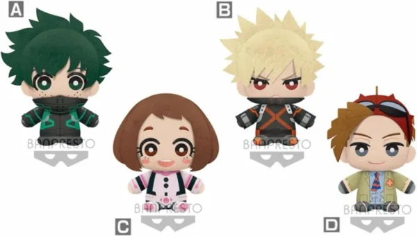 Peluche banpresto my hero academia world heroes mission tomuni series 1