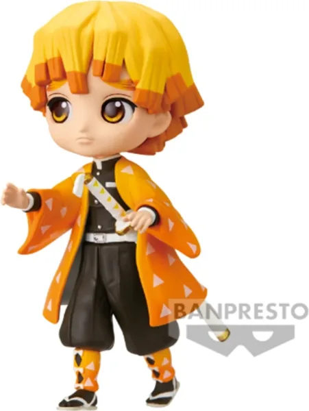 Figura q posket petit kimetsu no yaiba demon slayer zenitsu agatsuma