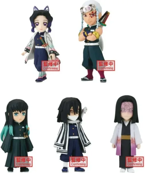 Figura banpresto demon slayer kimetsu no yaiba world collectable vol. 6 unidad aleatoria