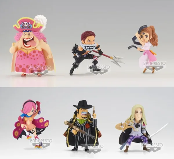Figura banpresto one piece world collectable the great pirates 100 landscapes vol 9 unidad aleatoria
