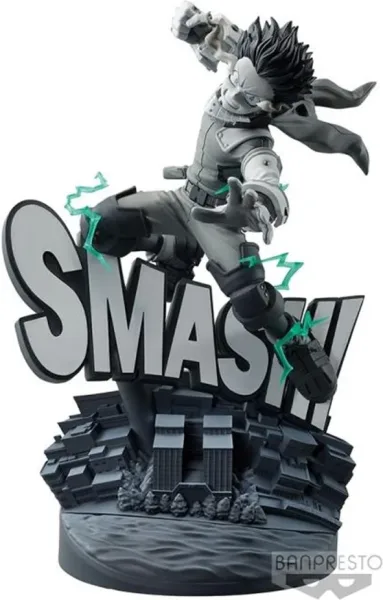 Figura banpresto my hero academia dioramatic izuku midoriya the black and white