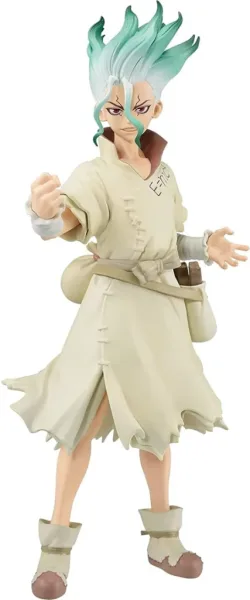 Figura banpresto dr stone stone world ryusui nanami & senku ishigami -  senku ishigami