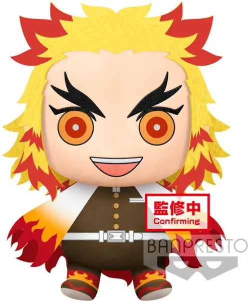 Peluche banpresto kimetsu no yaiba demon slayer big plush kyojuro rengoku
