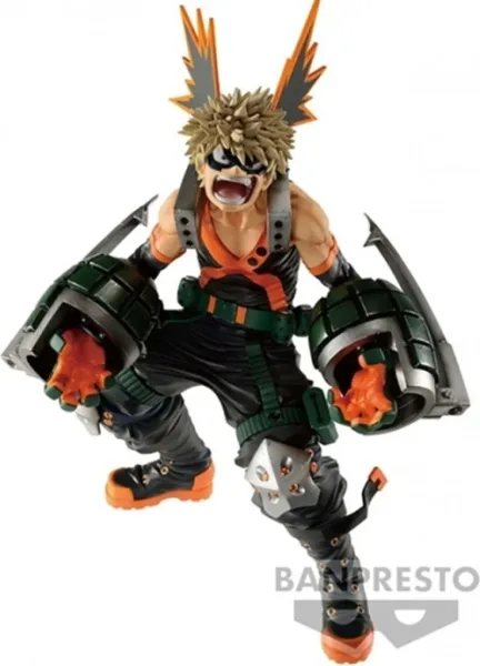 Figura banpresto my hero academia banpresto chronicle super master stars piece the katsuki bakugo