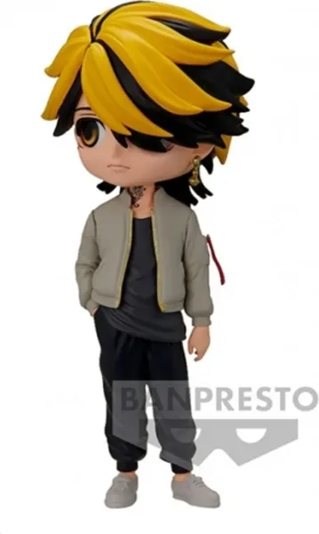 Figura banpresto q posket tokyo revengers kazutora hanemiya ver. a