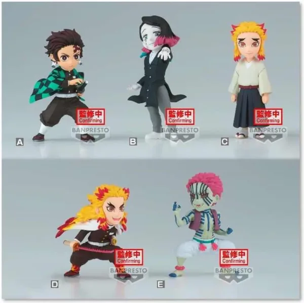 Figura banpresto kimetsu no yaiba world collectable 1 unidad aleatoria vol 8