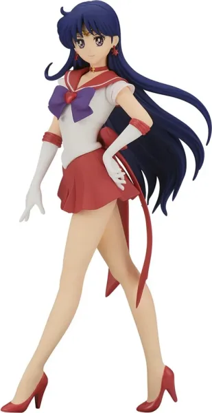 Figura banpresto pretty guardian sailor moon eternal the movie glitter & glamours super sailor mars marte ver b