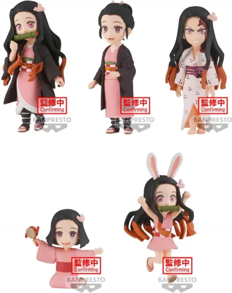 Figura banpresto demon slayer kimetsu no yaiba world collectable nezuko kamado collection unidad aleatoria