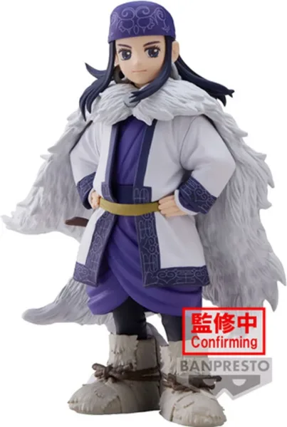 Figura banpresto golden kamuy asirpa 11cm