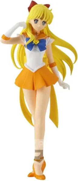 Figura banpresto pretty guardian sailor moon eternal glitter & glamorous super sailor venus minako aino 23cm