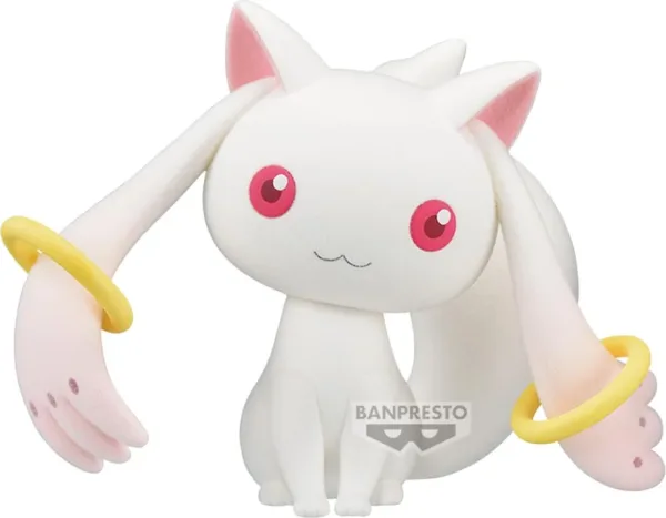 Figura banpresto puella magi madoka magica fluffy puffy kyubey 7cm