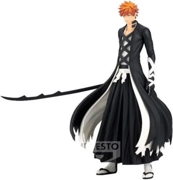 Figura banpresto bleach solid and souls ichigo kurosaki ii