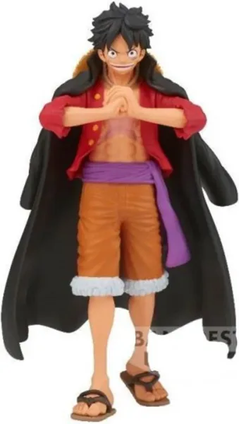 Figura banpresto one piece the shukko monkey d. luffy 14cm