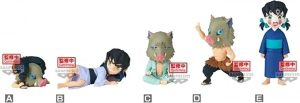 Figura banpresto demon slayer kimetsu no yaiba world collectable inosuke hashibira collection unidad aleatoria