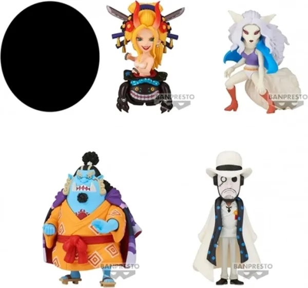 Figura banpresto one piece world collectable wanokuni onigashima 6 unidad aleatoria