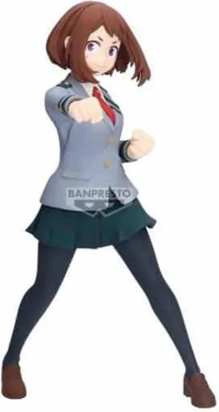 Figura banpresto my hero academia glitter & glamours ochaco uraraka 22cm
