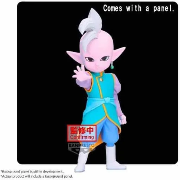 Figura banpresto dragon ball daima supreme kai mini con panel 9cm
