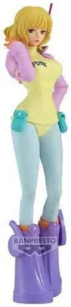 Figura banpresto one piece dxf the grandline series egg head stussy 16cm