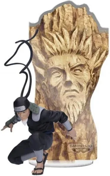 Figura banpresto naruto shippuden panel spectacle hiruzen sarutobi 7cm