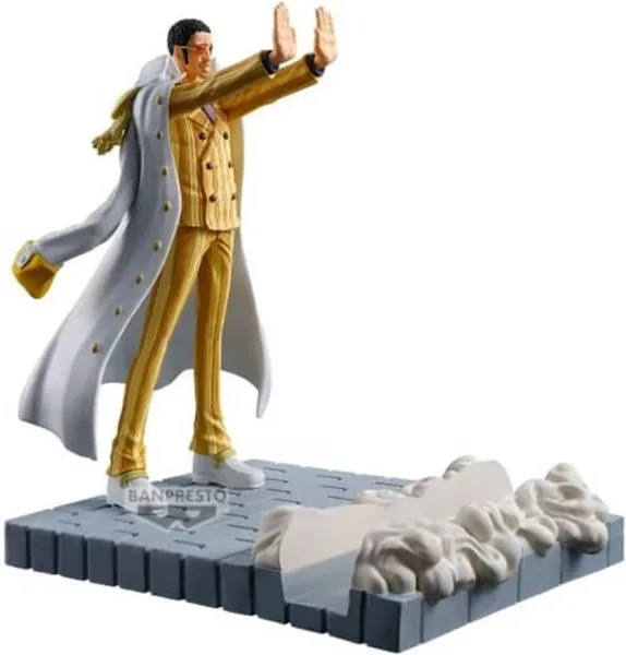 Figura banpresto one piece fl kizaru borsalino 12cm