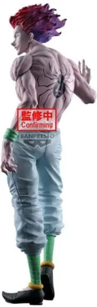 Figura banpresto hunter x hunter grandista hyskoa 28cm