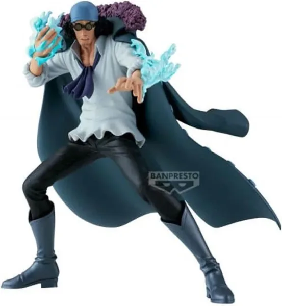 Figura banpresto one piece battle record collection kuzan 15cm