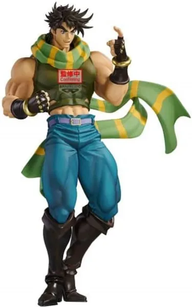 Figura banpresto jojo's bizarre adventure battle tendency mometria joseph joestar 22cm