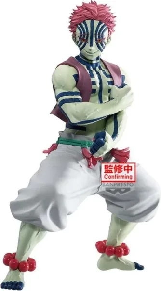 Figura banpresto demon slayer kimetsu no yaiba grandista akaza 22cm