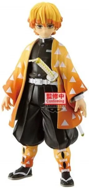 Figura banpresto demon slayer kimetsu no yaiba grandista zenitsu agatsuma another ver. ver.a 24cm