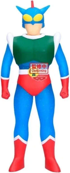 Figura banpresto crayon shinchan big sofvimates action kamen (ultra heroe) 22cm