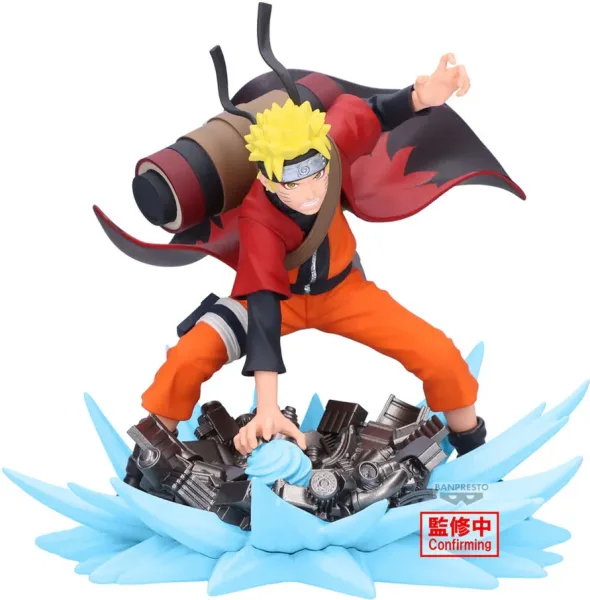 Figura banpresto naruto shippuden memorable saga special naruto uzumaki 12cm