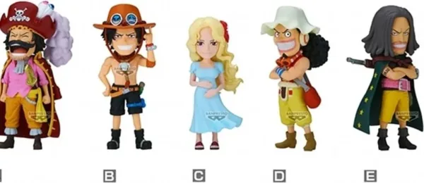 Figura banpresto one piece world collectable figure parent child bloodline 2 7cm 1 unidad aleatoria