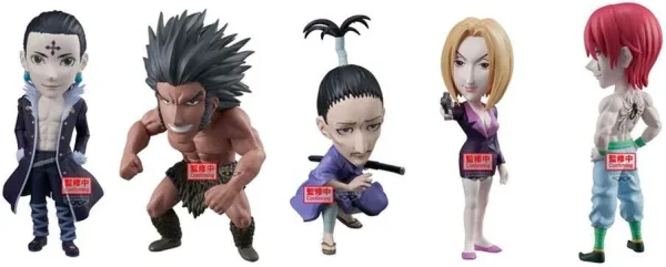 Figura banpresto hunter x hunter world collectable the phantom troupe 9cm
