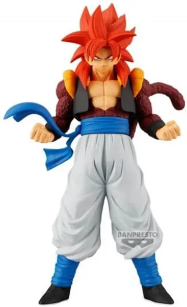 Figura banpresto dragon ball gt solid edge works super saiyan 4 gogeta 20cm