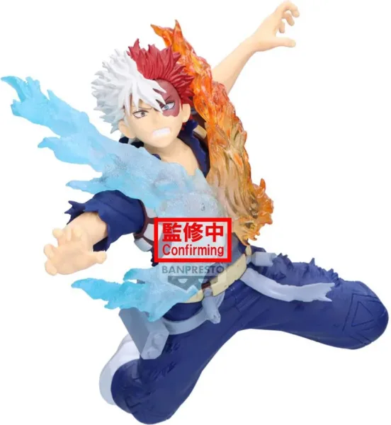 Figura banpresto my hero academia the amazing heroes plus shoto todoroki 15cm