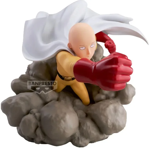 Figura bapresto one punch man diorama saitama