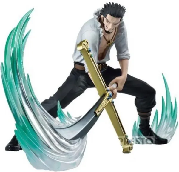 Figura banpresto one piece dxf special mihawk dracule 12cm