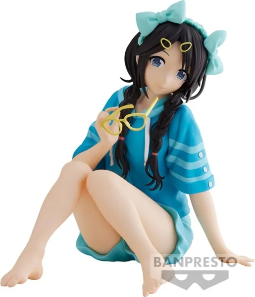 Figura banpresto the idolmaster shiny colors relax time yuika mitsumine 10cm