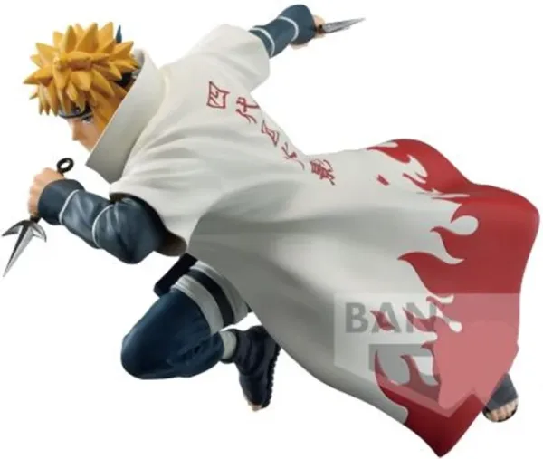 Figura banpresto naruto shippuden vibration stars minato namikaze ii 18cm