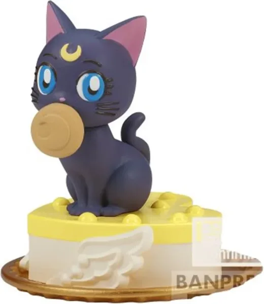 Figura banpresto pretty guardian sailor moon cosmos paldolce collection luna 6cm