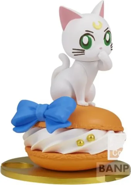 Figura banpresto pretty guardian sailor moon cosmos paldolce collection artemis 7cm