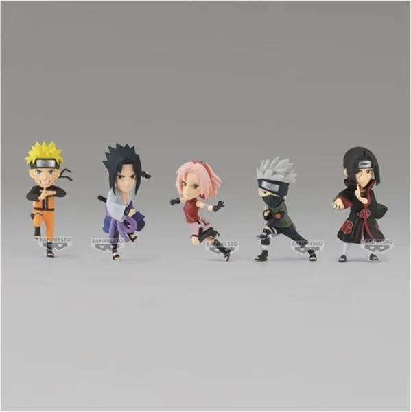 Figura banpresto naruto shippuden world collectable figure 7cm unidad aleatoria