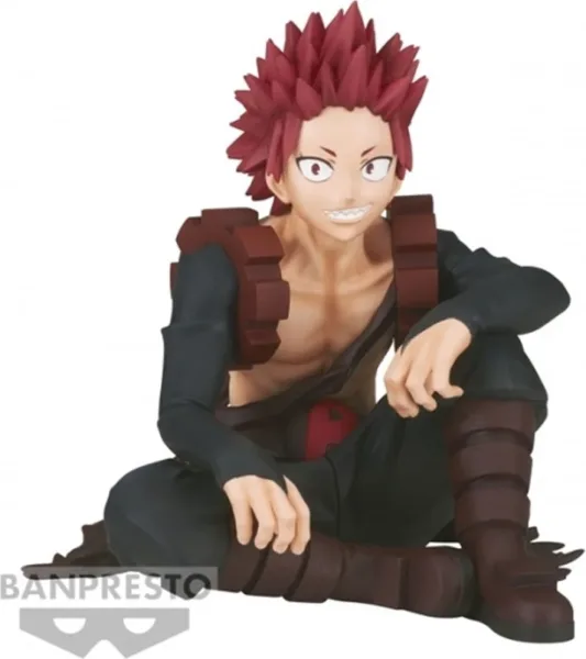 Figura banpresto my hero academia break time collection eijiro kirishima red riot vol.5 10cm