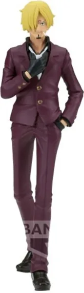 Figura banpresto one piece the shukko sanji 17cm