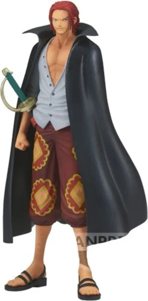 Figura banpresto one piece film red dxf the grandline series shanks 17cm