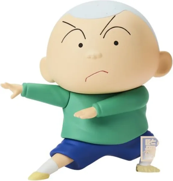 Figura banpresto crayon shinchan kasukabe boueitai new dimension! masao kun vol.3 10cm