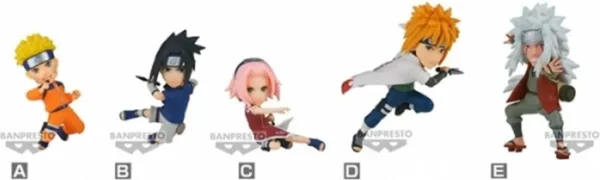Figura banpresto naruto world collectable figure 1 unidad aleatoria