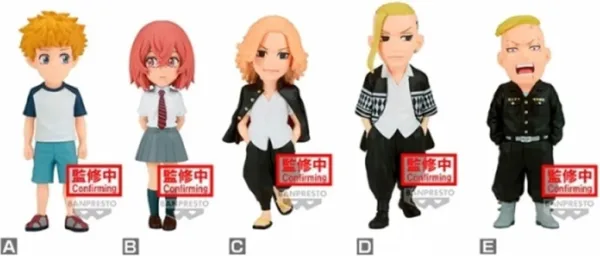 Figura banpresto tokyo revengers world collectable battle of august 3rd arc 1 12 unidades 7cm