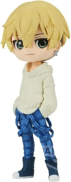 Figura banpresto q posket tokyo revengers plain clothes chifuyu matsuno ver.a 14cm
