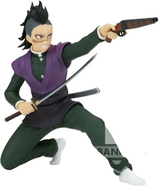 Figura banpresto demon slayer kimetsu no yaiba vibration stars genya shinazugawa 12cm